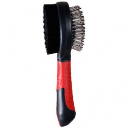 Bristle + Pin Brush With Handle S