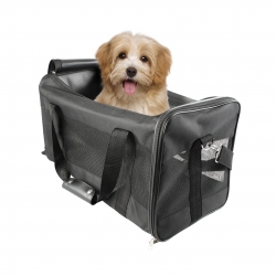 Travel bag nylon Black S - 40x25x25cm - max. 6kg