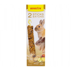 Sticks P/ Roedores - Biscoito e Frutas 2x90g