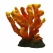 Decoraçao Coral 24.5x22.5x25cm Orange