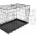 Dog Crate 2 Doors Tab. Plast. Black S 62x44x50cm