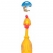 Dogtoy Latex Toy Pop up Funny Chicken 50cm