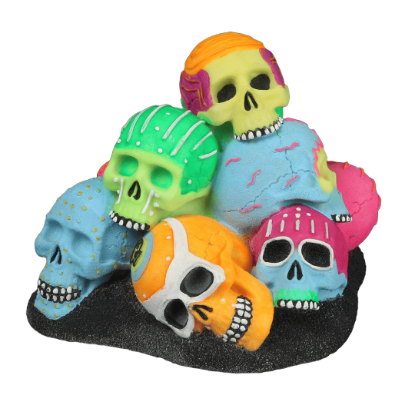 Imagem de Dia de los muertos skulls pile Multicolour