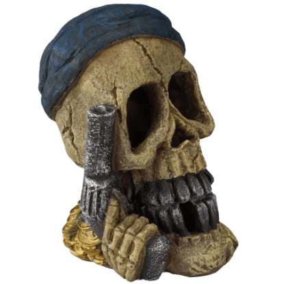 Imagem de Deco. Pirate Skull Pistol Hand