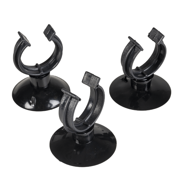 Picture of Sucker with clip Black 3st - 12/16mm