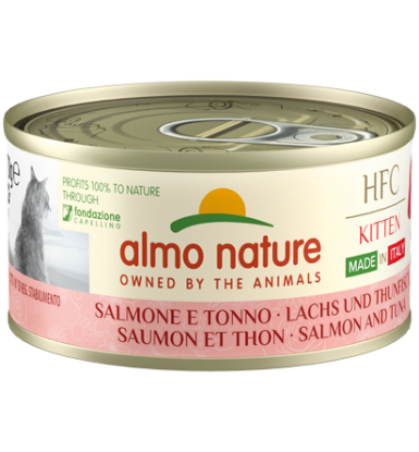 Imagem de HFC Kitten - Salmão e atum 70g