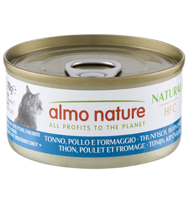 Imagem de HFC Natural - Atum, Frango e Queijo 70g